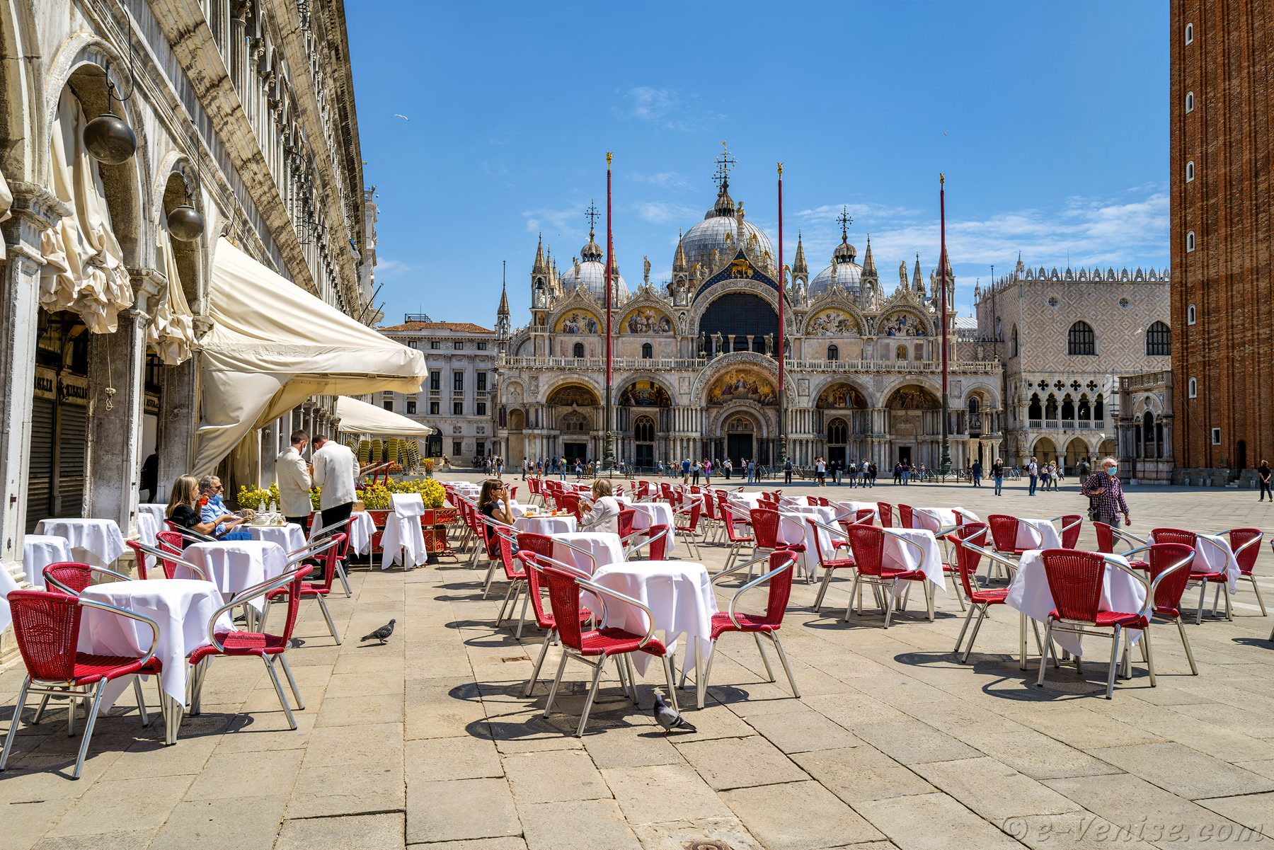 Le Café Quadri Place Saint-Marc à Venise